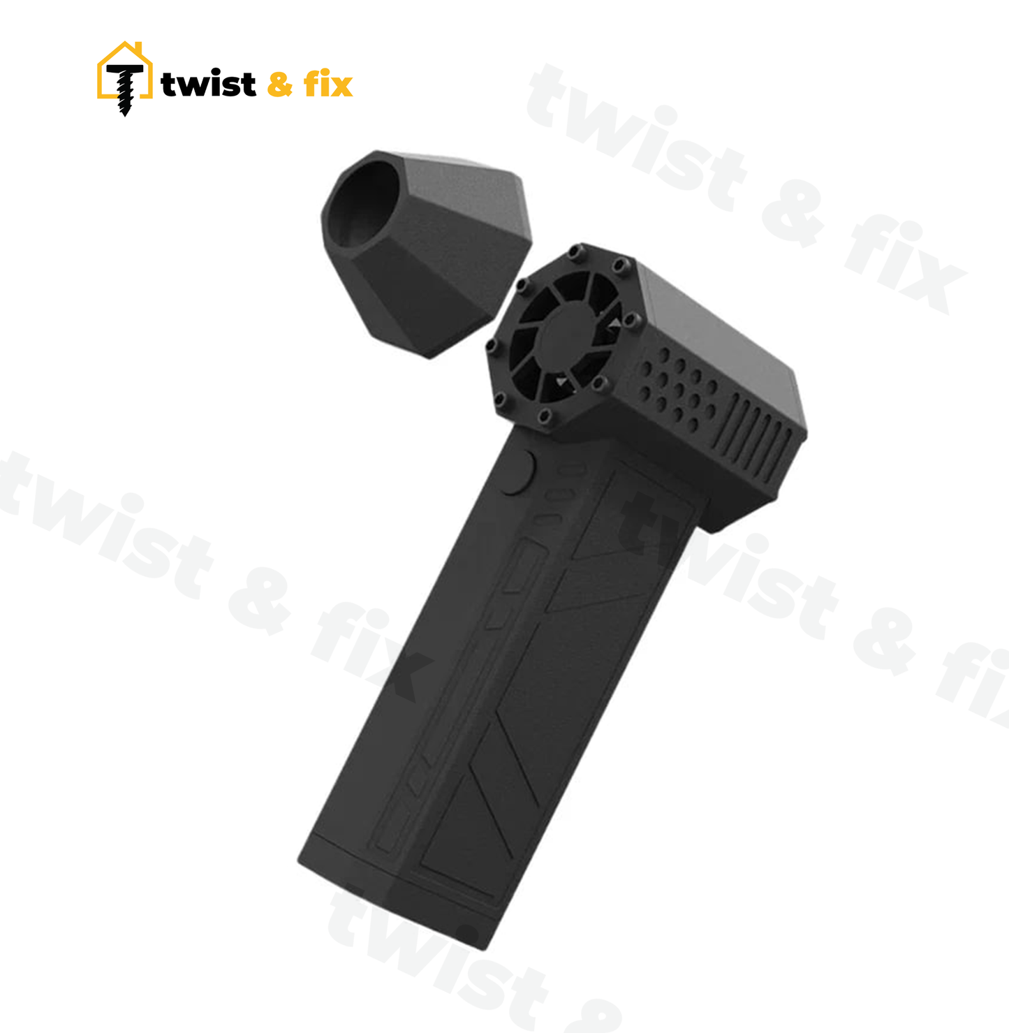 TwistAndFix™ Mini Turbo Jet Fan
