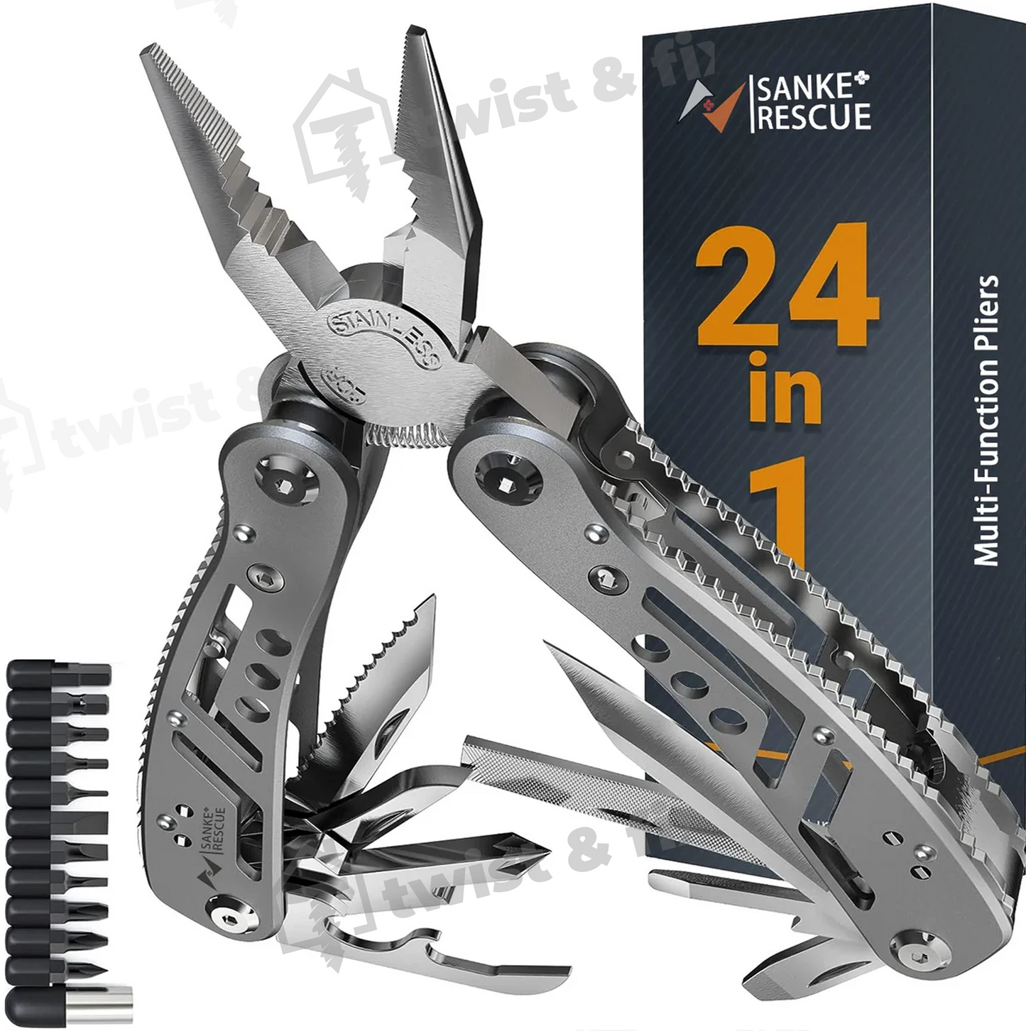 TwistAndFix™ Multifunctional Universal Diagonal Pliers